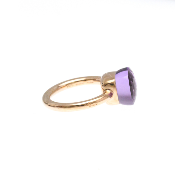 Pomellato Nudo Ring Amethyst Pink Gold (18K) Fashion Amethyst Band Ring Pink ... - Picture 4 of 9